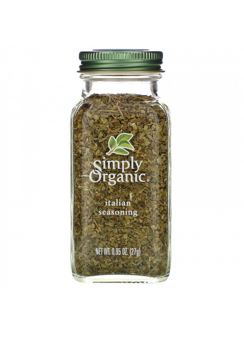 Simply Organic, Italian Seasoning, 0.95 oz (27 g)