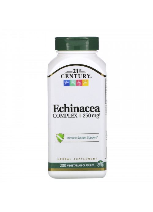 21st Century, Echinacea Complex, 250 mg, 200 Vegetarian Capsules