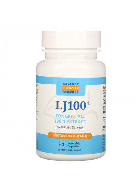 Advance Physician Formulas, LJ 100, 25 mg, 60 Vegetable Capsules