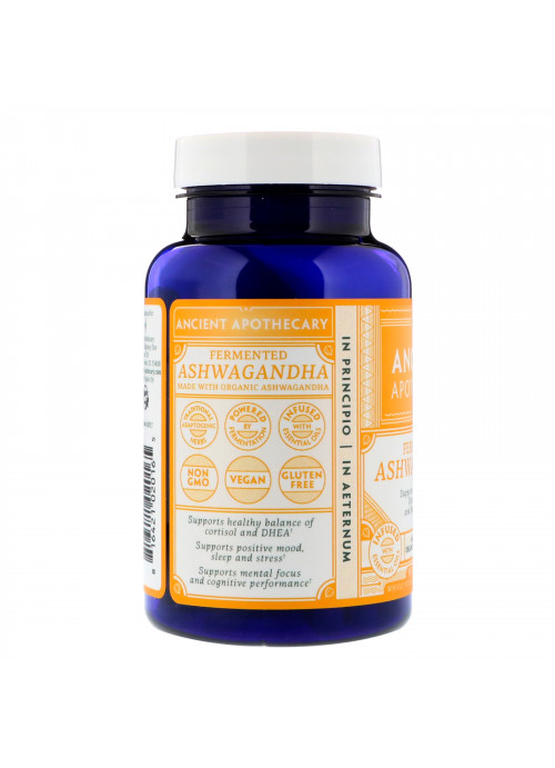 Ancient Apothecary, Fermented Ashwagandha, 90 Capsules