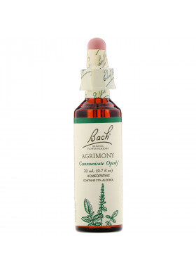 Bach, Original Flower Remedies, Agrimony, 0.7 fl oz (20 ml)