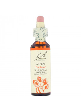 Bach, Original Flower Remedies, Aspen, 0.7 fl oz (20 ml)