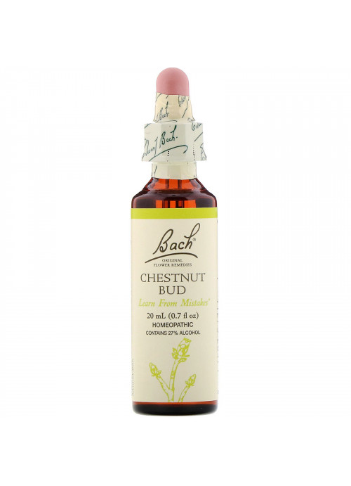 Bach, Original Flower Remedies, Chestnut Bud, 0.7 fl oz (20 ml)