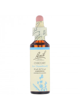 Bach, Original Flower Remedies, Chicory, 0.7 fl oz (20 ml)