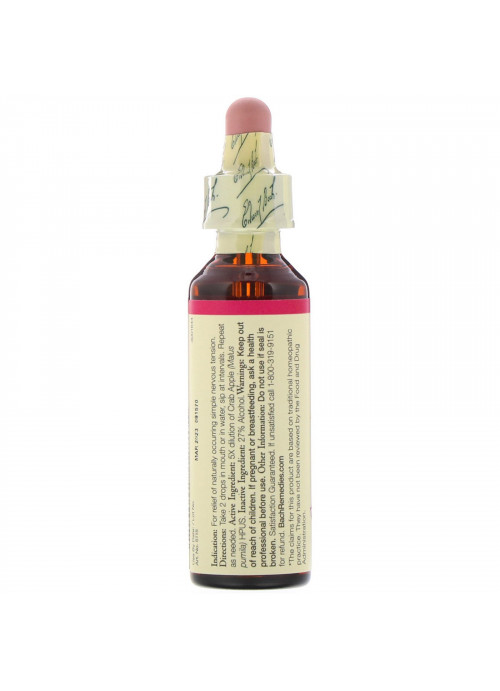 Bach, Original Flower Remedies, Crab Apple, 0.7 fl oz (20 ml)