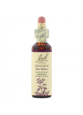 Bach, Original Flower Remedies, Impatiens, 0.7 fl oz (20 ml)