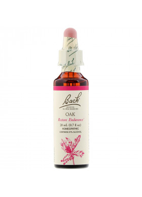 Bach, Original Flower Remedies, Oak, 0.7 fl oz (20 ml)