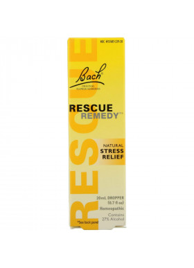 Bach, Original Flower Remedies, Rescue Remedy, Natural Stress Relief, 0.35 fl oz (10 ml)