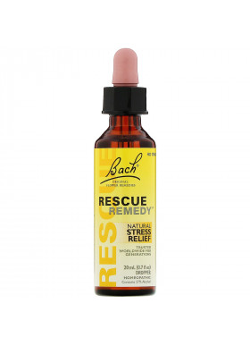 Bach, Original Flower Remedies, Rescue Remedy, Natural Stress Relief, 0.35 fl oz (10 ml)