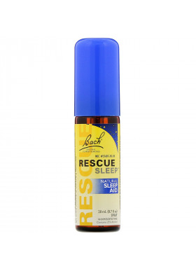 Bach, Original Flower Remedies, Rescue Sleep, Natural Sleep Aid, 0.7 fl oz (20 ml) Spray