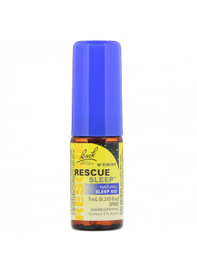 Bach, Original Flower Remedies,  Rescue Sleep, Natural Sleep Aid Spray, 0.245 fl oz (7 ml)