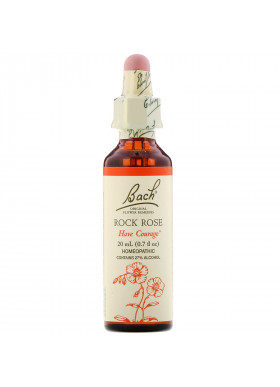 Bach, Original Flower Remedies, Rock Rose, 0.7 fl oz (20 ml)