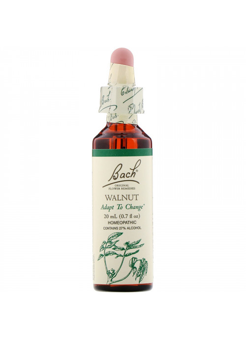 Bach, Original Flower Remedies, Walnut, 0.7 fl oz (20 ml)