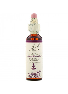 Bach, Original Flower Remedies, Water Violet, 0.7 fl oz (20 ml)