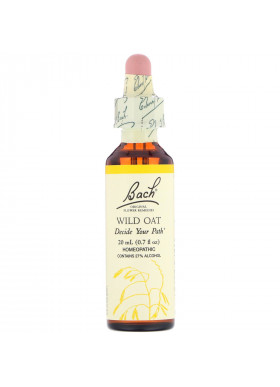 Bach, Original Flower Remedies, Wild Oat, 0.7 fl oz (20 ml)