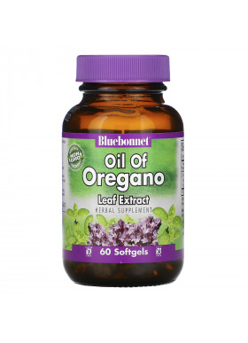 Bluebonnet Nutrition, Oil of Oregano Leaf Extract, 60 Softgels