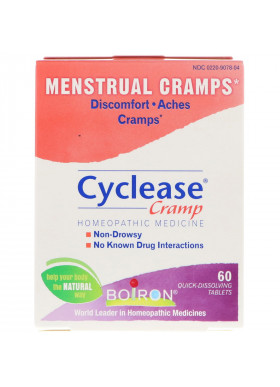 Boiron, Cyclease Cramp, Menstrual Cramps, 60 Quick-Dissolving Tablets