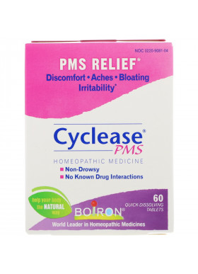 Boiron, Cyclease PMS, Relief (after PMS), 60 Quick-Dissolving Tablets