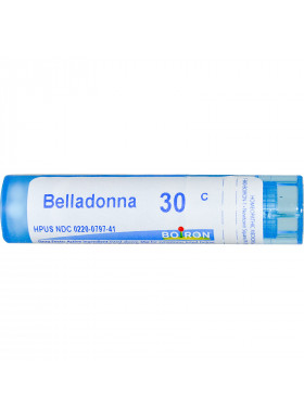 Boiron, Single Remedies, Belladonna, 30C, 80 Pellets