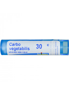 Boiron, Single Remedies, Carbo Vegetabilis, 30C, Approx 80 Pellets