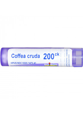 Boiron, Single Remedies, Coffea Cruda, 200CK, Approx 80 Pellets