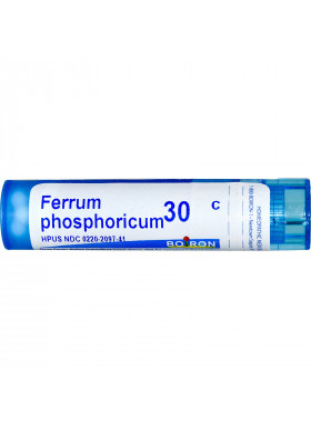 Boiron, Single Remedies, Ferrum Phosphoricum, 30C, 80 Pellets