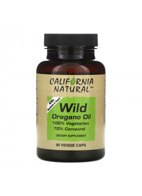 California Natural, Wild Oregano Oil, 90 Veggie Caps