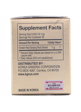 Cheong Kwan Jang, Korean Red Ginseng Extract, 1.06 oz (30 g)