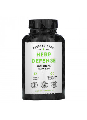 Crystal Star, Herp Defense, 60 Vegetarian Capsules