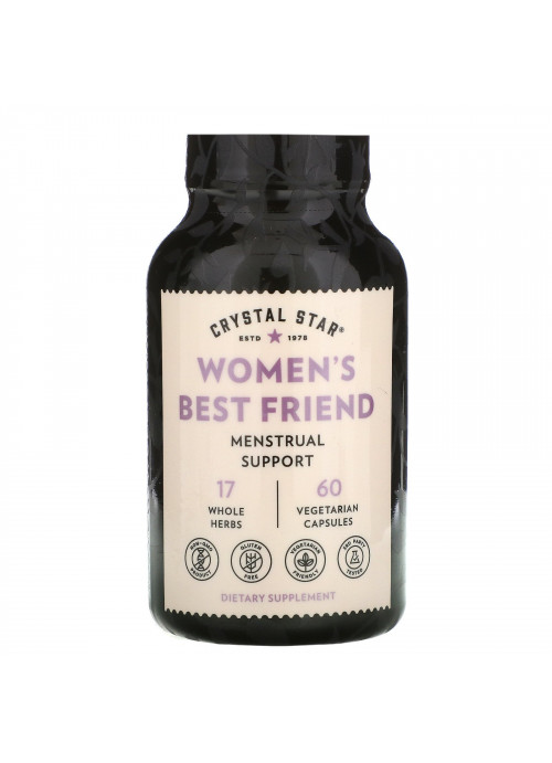 Crystal Star, Women's Best Friend, 60 Vegetarian Capsules