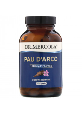 Dr. Mercola, Pau D'Arco, 1,000 mg, 120 Capsules