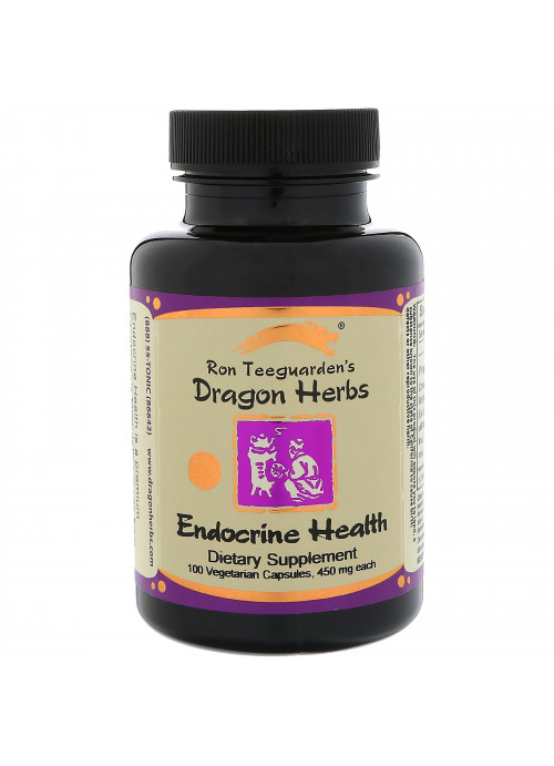 Dragon Herbs, Endocrine Health, 450 mg, 100 Vegetarian Capsules
