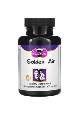 Dragon Herbs, Golden Air, 500 mg, 100 Vegetarian Capsules