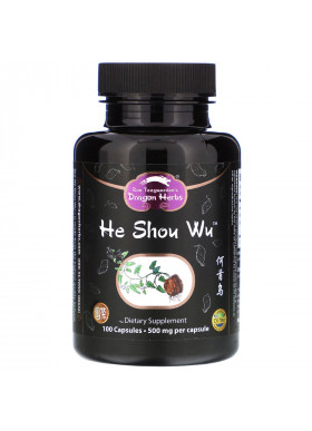 Dragon Herbs, He Shou Wu, 500 mg, 100 Capsules