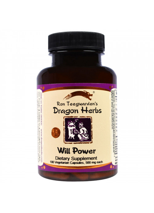 Dragon Herbs, Will Power, 500 mg, 100 Veggie Caps