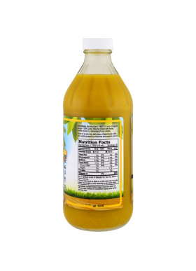 Dynamic Health  Laboratories, Certified Organic Ginger, 100% Juice, Unsweetened, 16 fl oz (473 ml)