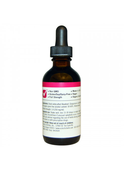 Eclectic Institute, Bloodroot, 2 fl oz (60 ml)