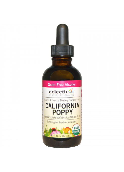 Eclectic Institute, Organic California Poppy, 2 fl oz (60 ml)