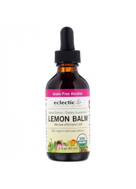 Eclectic Institute, Organic Lemon Balm, 2 fl oz (60 ml)