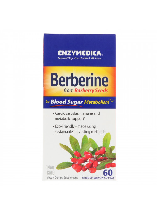 Enzymedica, Berberine, 60 Capsules