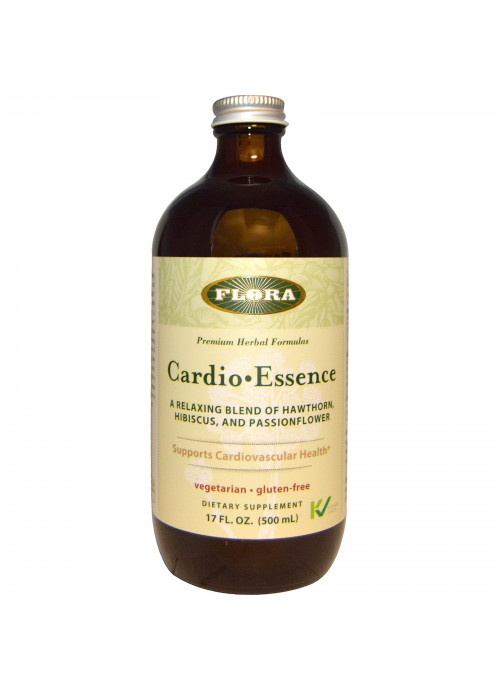 Flora, Cardio-Essence, Gluten-Free, 17 fl oz (500 ml)