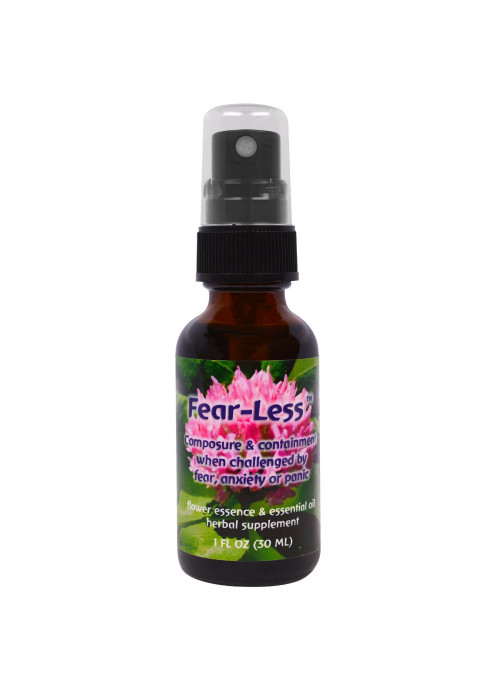 Flower Essence Services, Fear-Less, Flower Essence & Essential Oil, 1 fl oz (30 ml)