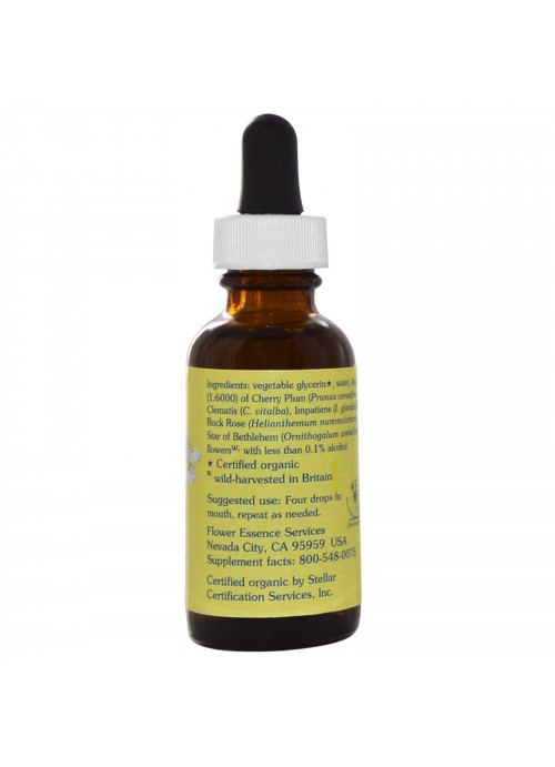 Flower Essence Services, Five-Flower Formula, Flower Essence Combination, Non-Alcohol, 1 fl oz (30 ml)