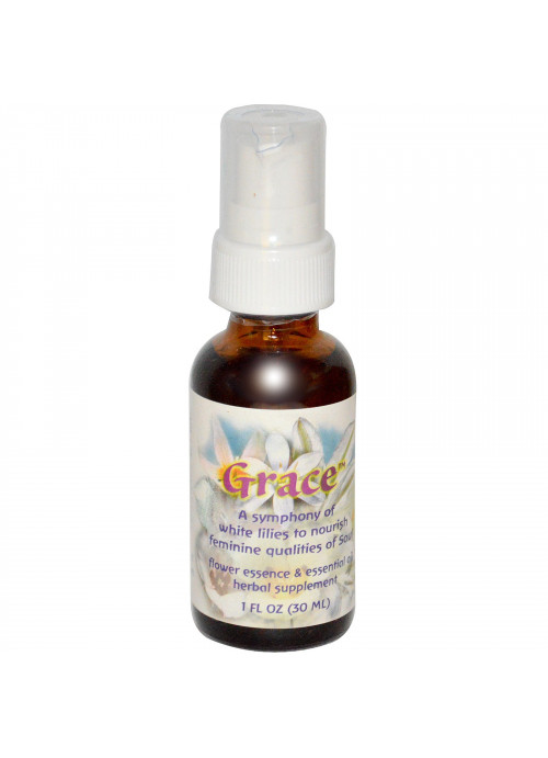 Flower Essence Services, Grace, Flower Essence & Essential Oil, 1 fl oz (30 ml)