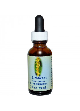 Flower Essence Services, Hornbeam, Flower Essence, 1 fl oz (30 ml)