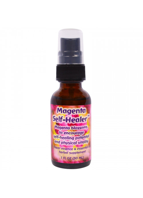 Flower Essence Services, Magenta Self-Healer, Flower Essence & Essential Oil, 1 fl oz (30 ml)