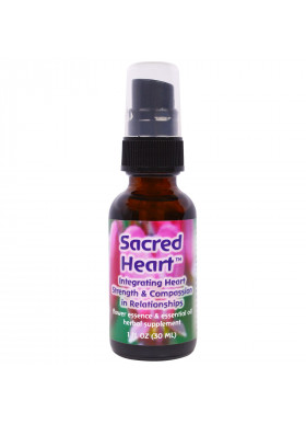 Flower Essence Services, Sacred Heart, Flower Essence & Essential Oil, 1 fl oz (30 ml)