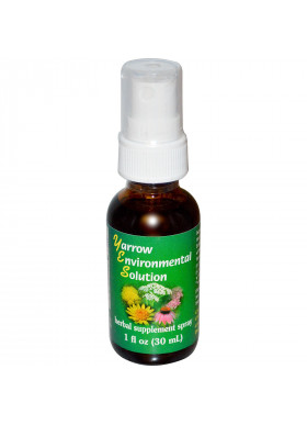 Flower Essence Services, Yarrow Environmental Solution Spray, 1 fl oz (30 ml)