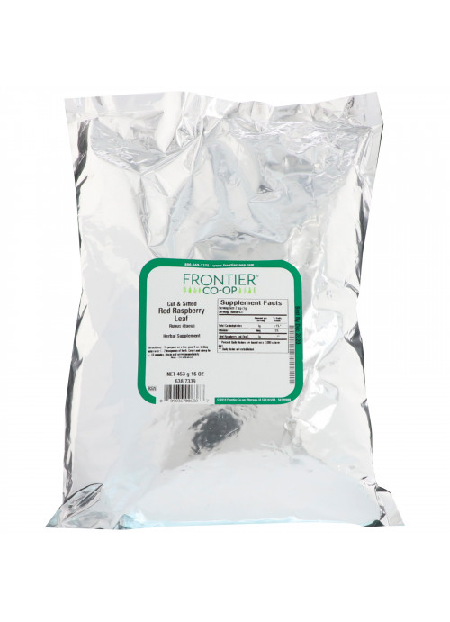 Frontier Natural Products, Cut & Sifted Red Raspberry Leaf, 16 oz (453 g)