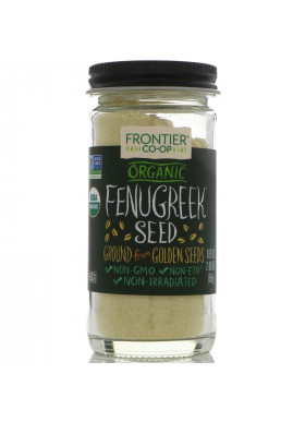 Frontier Natural Products, Organic Fenugreek Seed, Ground, 2.00 oz (56 g)